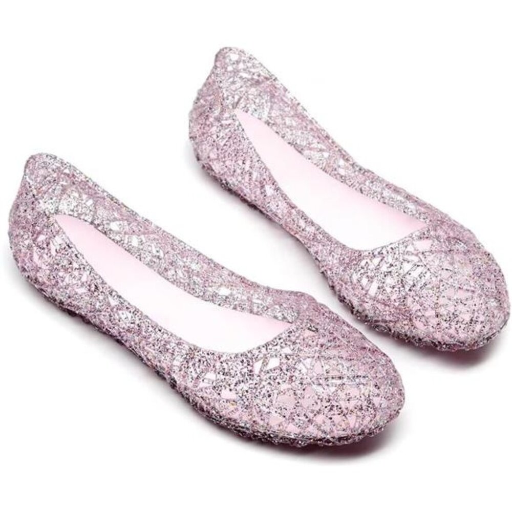 Beach Jelly Shoes Slip On Summer Casual Flat Sandals